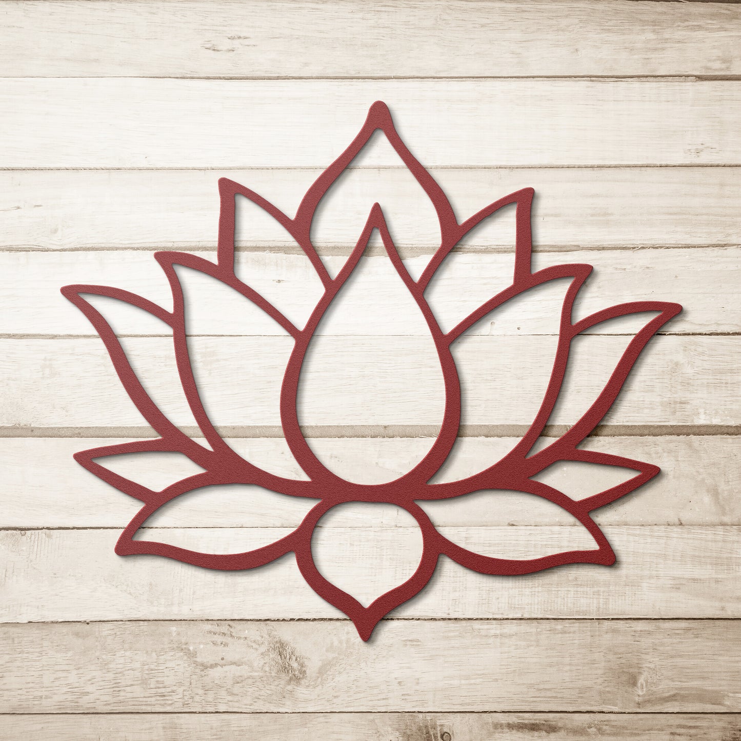 Lotus Flower - Metal Wall Art