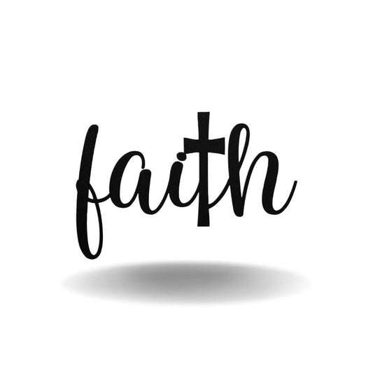 Faith - Metal Wall Art