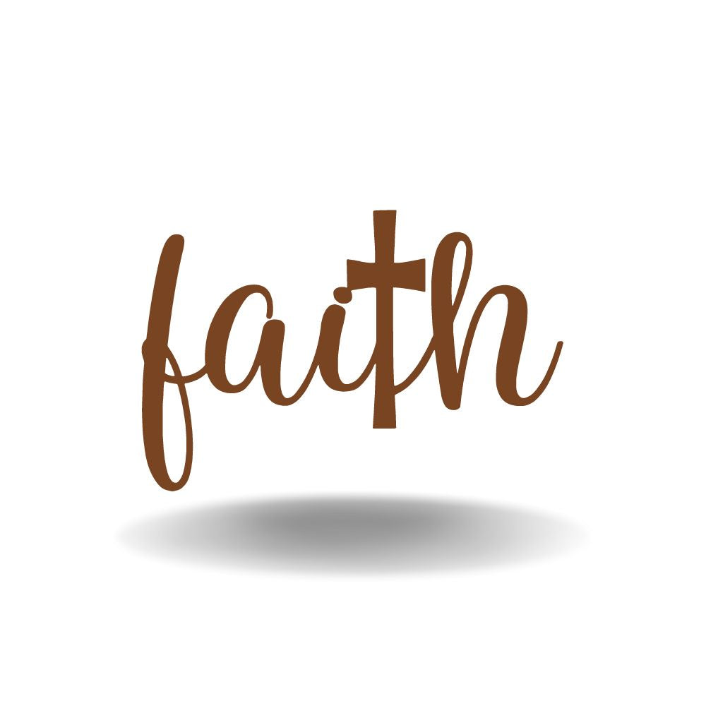 Faith - Metal Wall Art