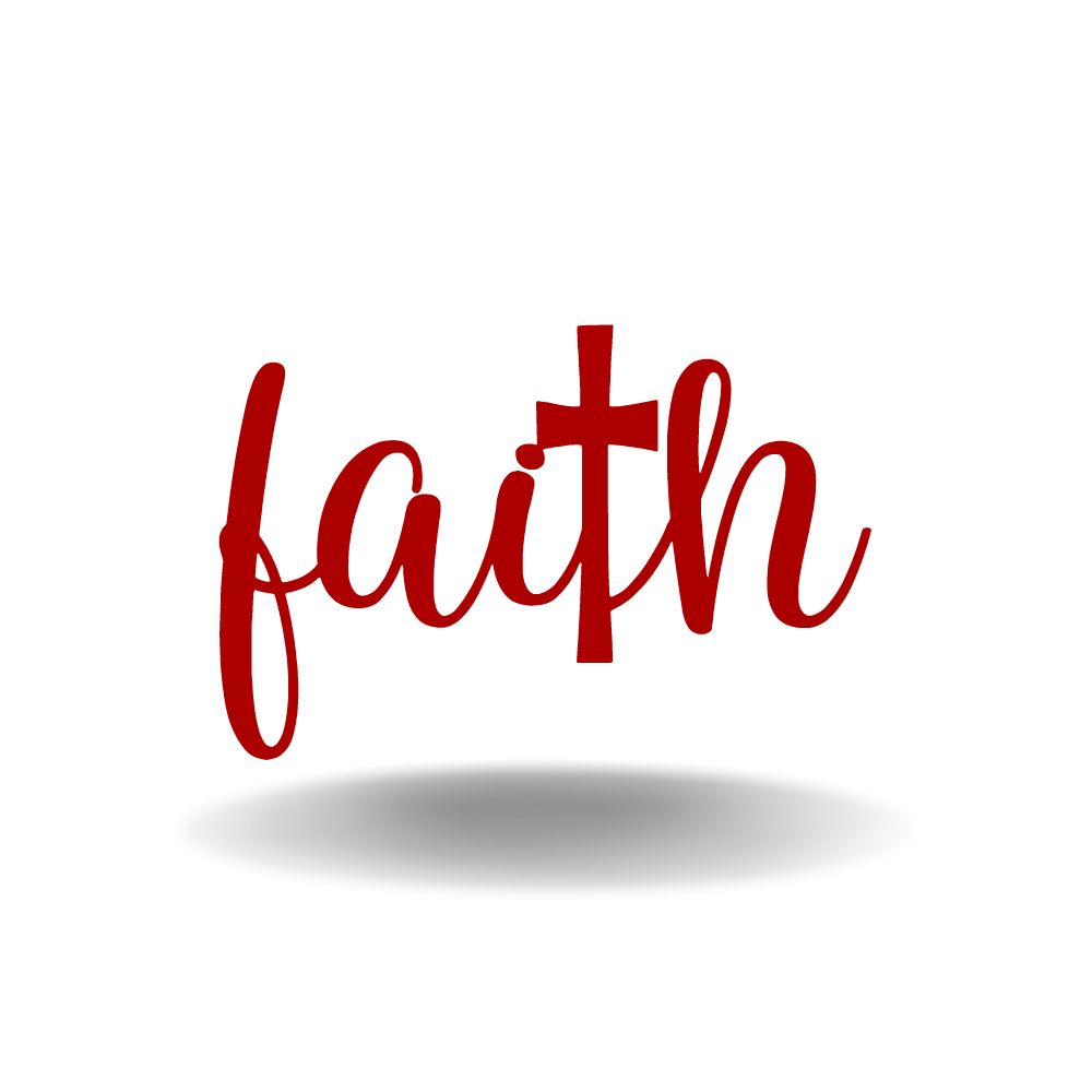 Faith - Metal Wall Art