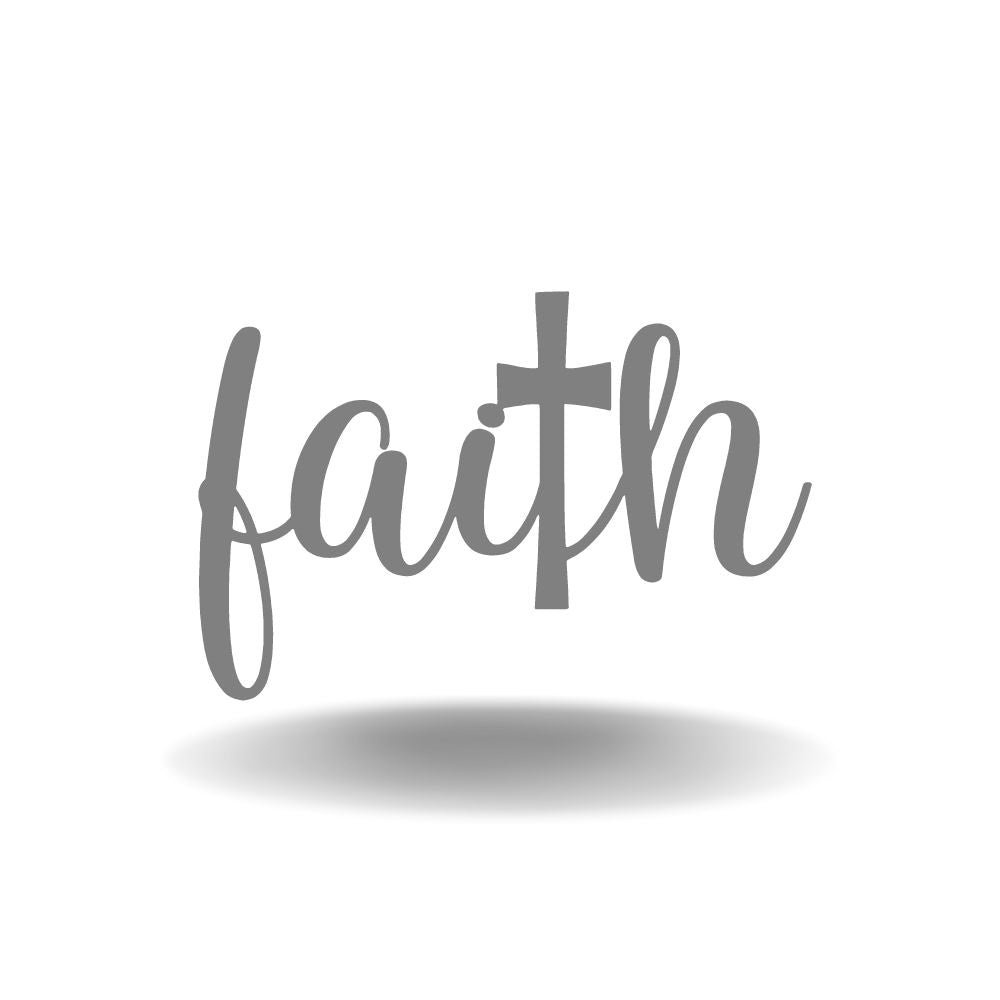 Faith - Metal Wall Art