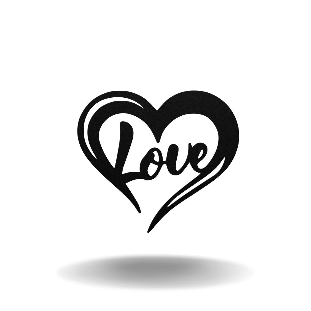 Loving Heart - Metal Wall Art